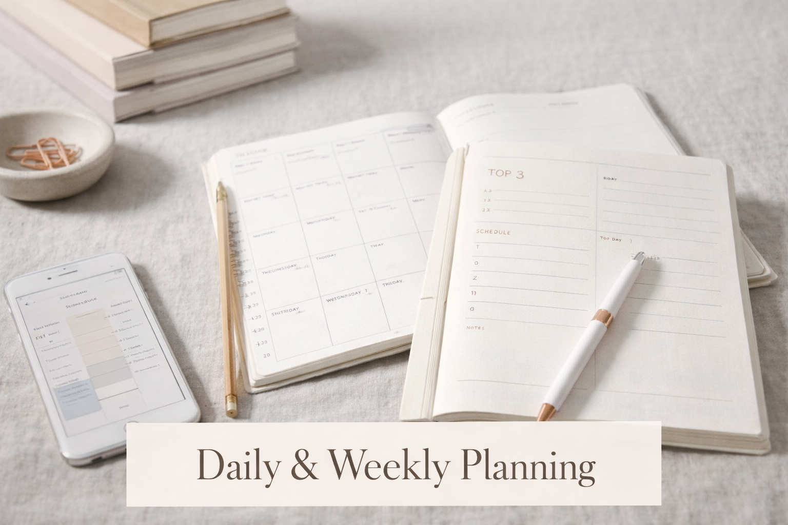 Daily & Weekly Planning
