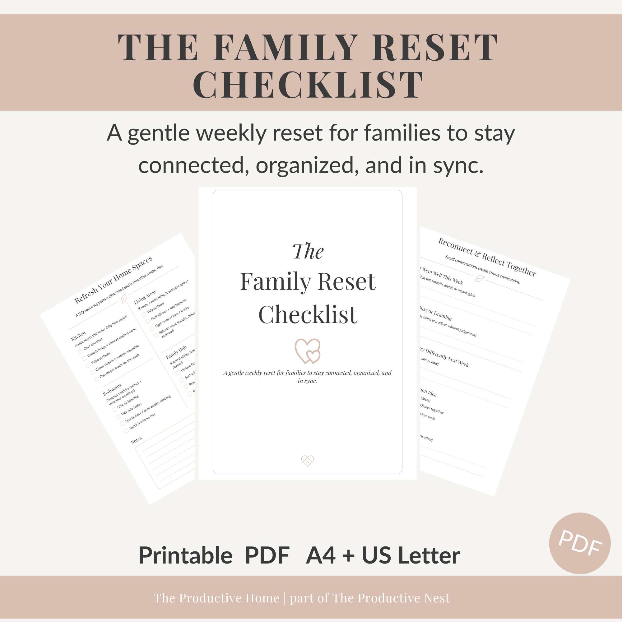 Family Reset Checklist