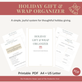 The Holiday Gift & Wrap Organiser