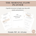 Morning Flow Planner for Moms