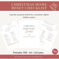 Christmas Home Reset Checklist