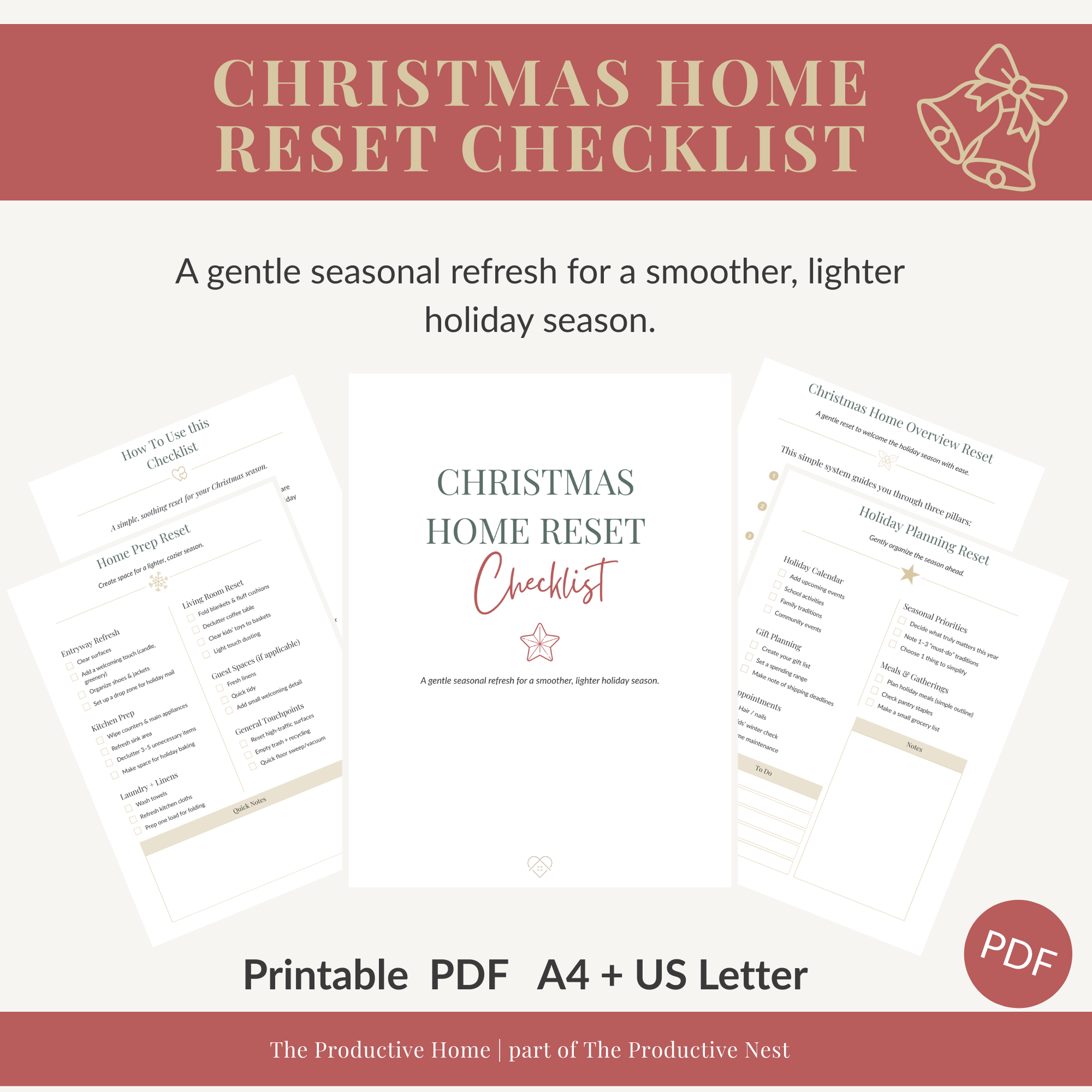Christmas Home Reset Checklist
